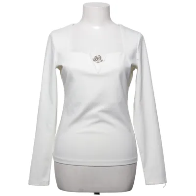 Topp (Vit) från Chiara Forthi Elastan, Polyester