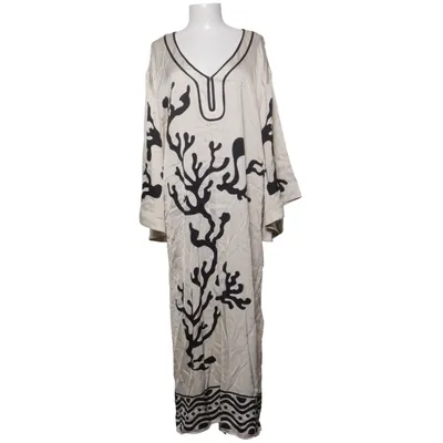 Dress (Beige, Black) from By Malina Viscose