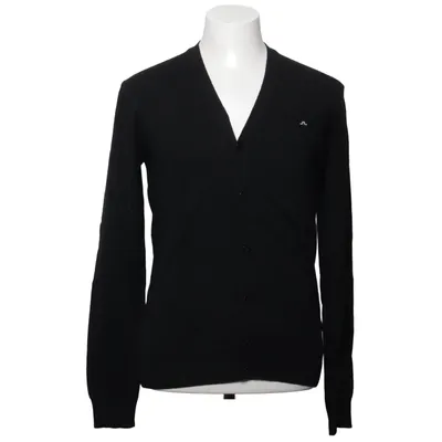 Cardigan (Black) from J.Lindeberg Merino wool