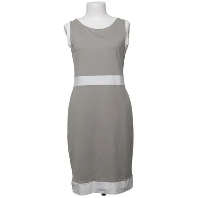 Jurk (Grijs, Wit) van Le Tricot Perugia Elastaan, Polyamide, Viscose