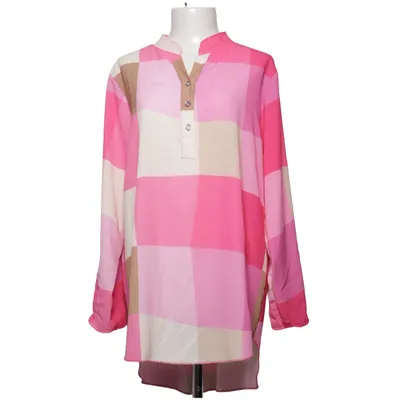 Bluse (Pink, Beige, Mehrfarbig) von Cat & Co Polyester, Viskose