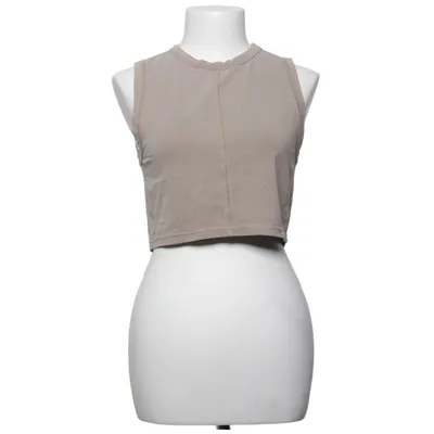Crop top (Beige) van H&M Trend Katoen, Elastaan