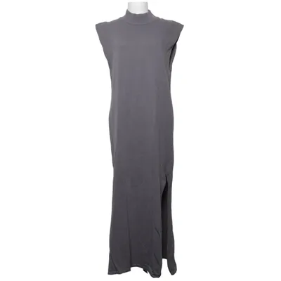 Maxikleid (Grau) von Karo Kauer Baumwolle, Leinen