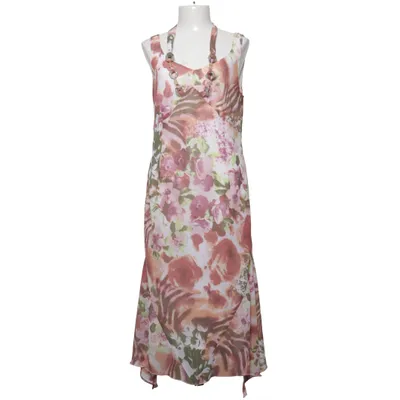 Dress (White, Multicolored) from Apriori Acetate, Polyester