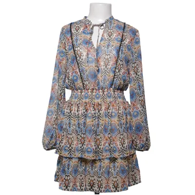 Dress (Blue, Brown, Multicolored) from Zara Polyester