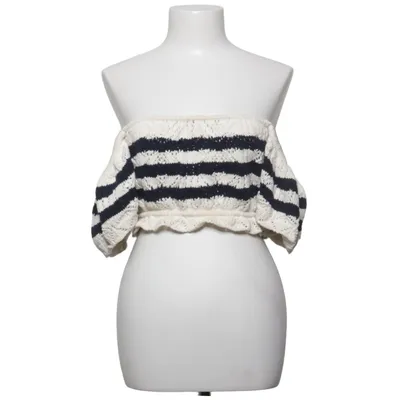Crop top (White, Blue) from Zara