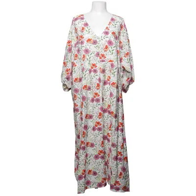 Klänning (Vit, Flerfärgad) från Ellos Polyamid, Viskos