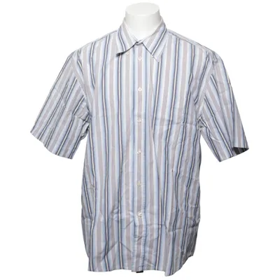 Kortärmad skjorta (Blå, Grå, Vit) från Luciano Bomull