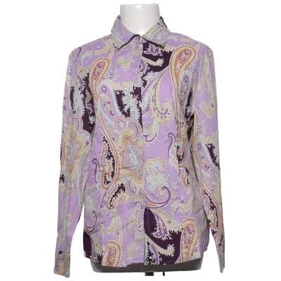 Chemise (Violet, Multicolore) de Peter Hahn Coton, Élasthane