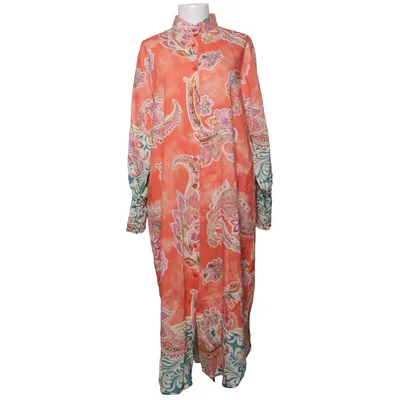 Maxikjole (Orange, Flerfarvet) fra Marta Viscose