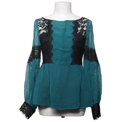 Blus (Blå, Svart) från Nanette Lepore Acetat, Silke
