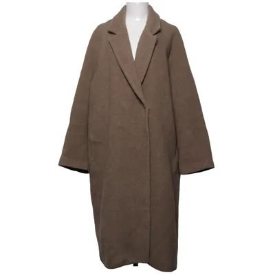 Frakke (Beige) fra H&M Akryl, Polyamid, Polyester, Uld