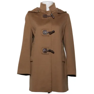 Duffle jas (Bruin) van Cinzia Rocca Leer