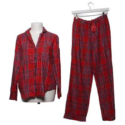 Pyjamas (Röd, Flerfärgad) från Victoria's Secret Bomull, Modal