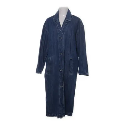 Jas (Blauw) van H&M Katoen, Viscose