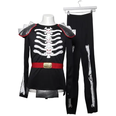 Déguisement (Noir, Blanc, Rouge) de Top-Toy Polyester