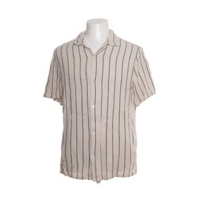 Kortärmad skjorta (Beige, Svart) från Bläck Linne, Viskos