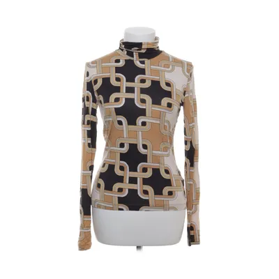 Turtleneck (Black, Beige, Multicolored) from Richard Allan x H&M Elastane, Modal