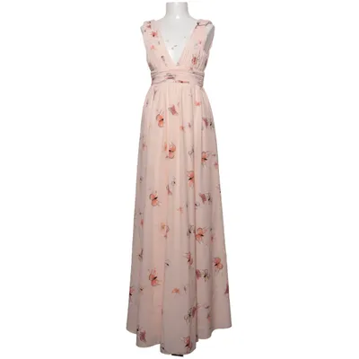 Maxi dress (Beige, Multicolored) from Bubbleroom by Carolina Gynning Elastane, Polyester