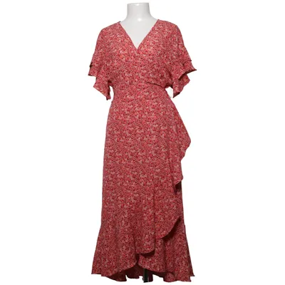 Wrap dress (Red, Multicolored) from Max Studio Elastane, Polyester