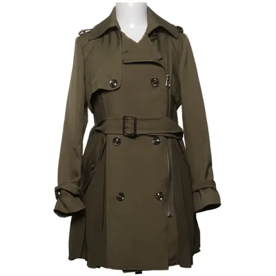 Trenchcoat (Groen) van Jovonna London Polyester