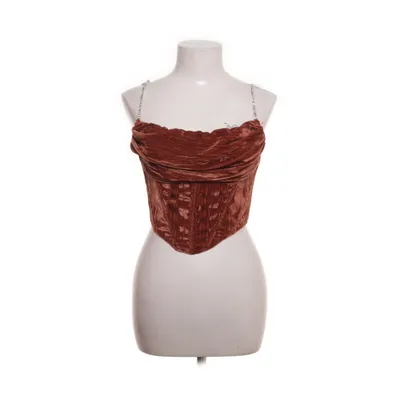 Crop top (Brown) from Urban Outfitters Elastane, Nylon, Polyester
