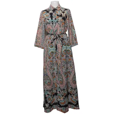 Maxi dress (Black, Multicolored) from Answear Lab Cotton, Polyester