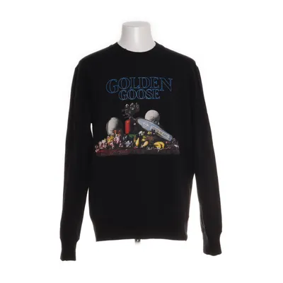 Sweatshirt (Zwart, Meerkleurig) van Golden Goose Katoen