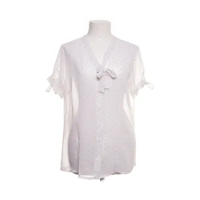 Top (White, Gold) from Daxon Polyester