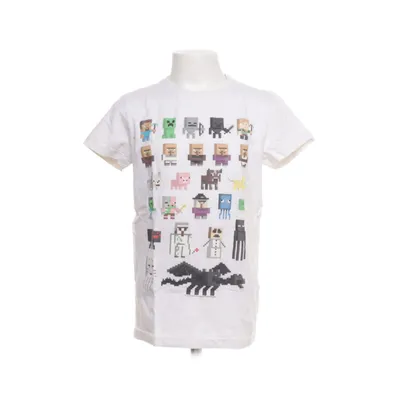 T-shirt (Vit) från Mojang Bomull