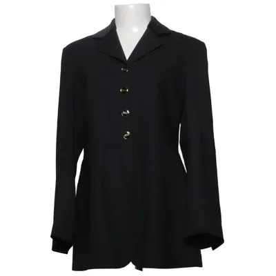Riding jacket (Black) from Equiline Elastane, Polyamide, Wool