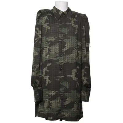 Robe chemise (Vert, Gris) de John Richmond Polyester