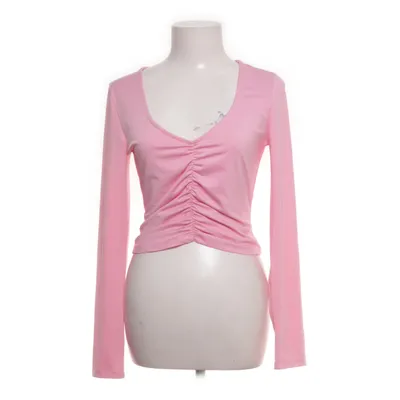 Crop top (Roze) van Nelly Elastaan, Gerecycled polyester