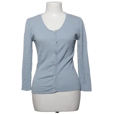 Cardigan (Bleu) de Ganni Polyamide, Viscose