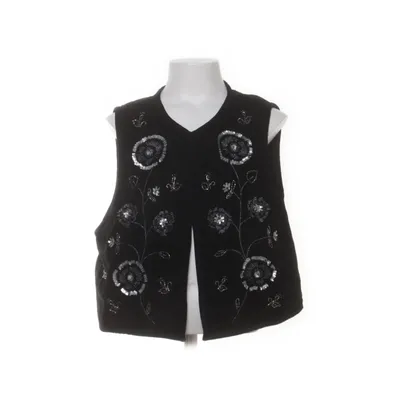 Väst (Svart, Silverfärgad) från Zara Bomull