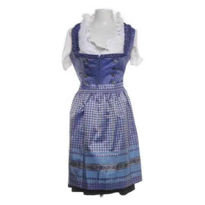 Dirndl (Sort, Blå, Hvid) fra Angermaier Polyester, Bomuld