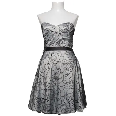 Cocktailklänning (Silverfärgad, Svart) från Jane Norman Bomull, Elastan, Nylon, Polyester, Viskos