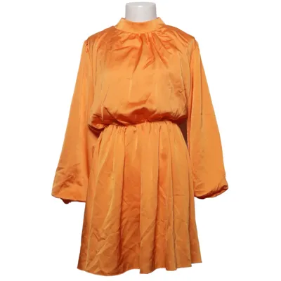 Kjole (Orange) fra Eclipse Elastan, Polyester, Viscose