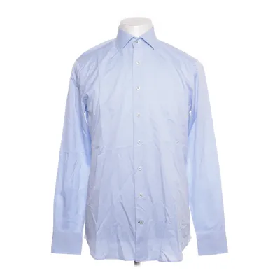 Shirt (Blauw) van Olymp Katoen