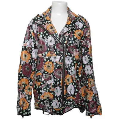 Jakke (Sort, Flerfarvet) fra Monki Polyester, Polyurethan