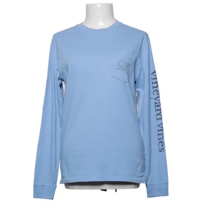 Langærmet t-shirt (Blå) fra Vineyard Vines Bomuld