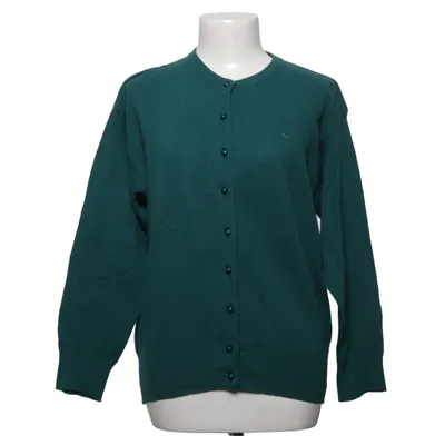 Cardigan (Vert) de Miss Helen Angora, Polyamide, Laine