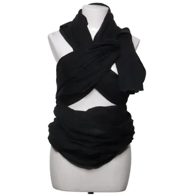Écharpe porte-bébé (Noir) de Tricot Slen Coton biologique