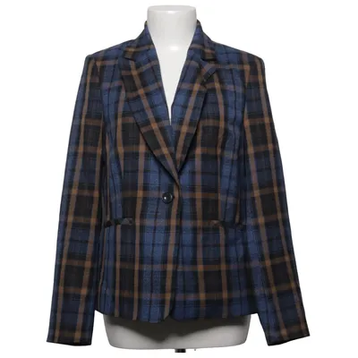 Blazer (Bleu, Marron, Noir) de Laura Kent Élasthane, Polyester, Viscose