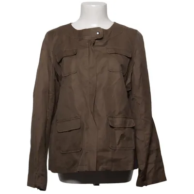 Safari jacket (Brown) from Autre Ton Cotton, Linen, Polyester