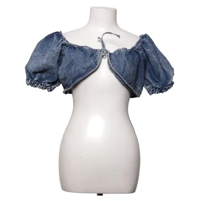 Crop top (Blå) från PrettyLittleThing Bomull