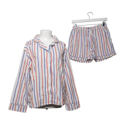 Pyjama (Beige, Blauw, Rood) van Anna + Nina Katoen