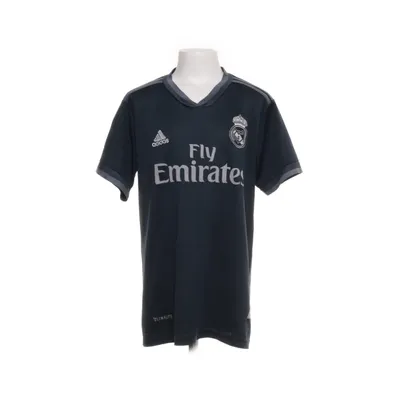 Voetbalshirt (Grijs, Blauw) van Adidas Katoen