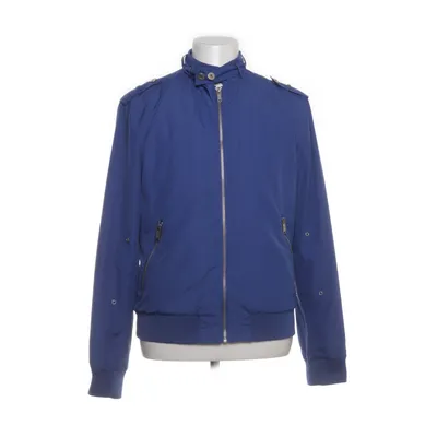 Jacka (Blå) från Zara Man Polyester, Bomull