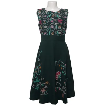 Jurk (Floral Embroidery) van IVKO Katoen, Elastaan
